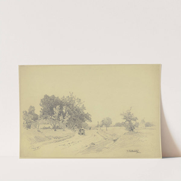 Motiv aus der Umgebung von Pang by Josef Willroider