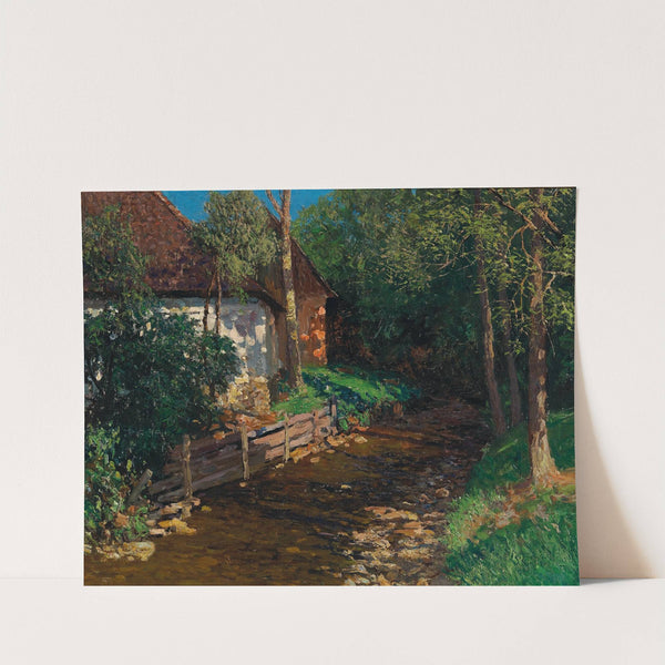 Motiv aus in dem Stainzertal (Weststeiermark) by Alfred Zoff