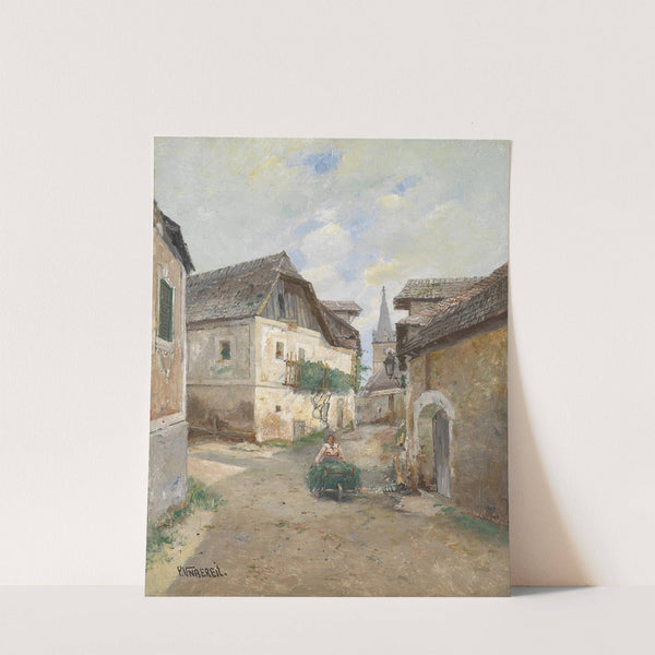 Motiv aus Weissenkirchen by Paul Unbereit