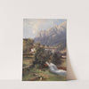 Motiv aus Werfen by Carl Franz Emanuel Haunold