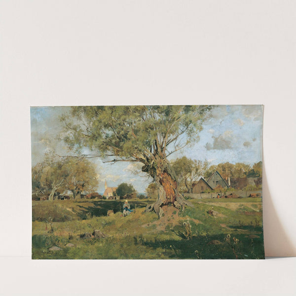 Motiv bei Lichtenwörth by Eduard Zetsche