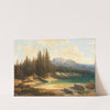 Motiv vom Hintersee im Salzburgischen by Josef Mayburger