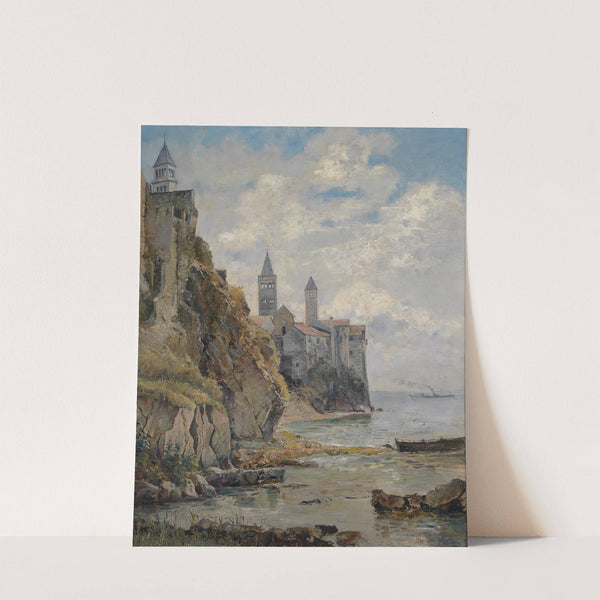 Motiv von der Insel Rab by Marie Egner