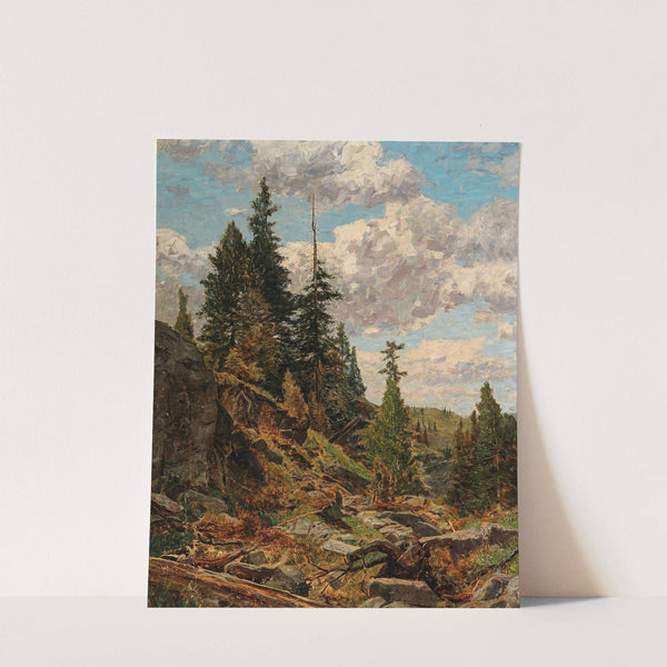 Motiv von der Turracher Alpe by Alfred Zoff