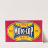 Moto-Cops Citrus Fruit Label (1930-1950)