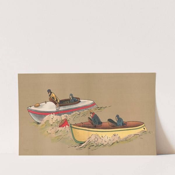 Motor Boats (1907) by George Markendorff