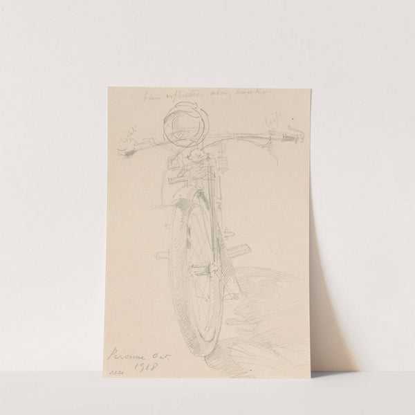 Motorcycle (recto) by John Singer Sargent