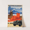 Motoring in Germany by Ludwig Hohlwein