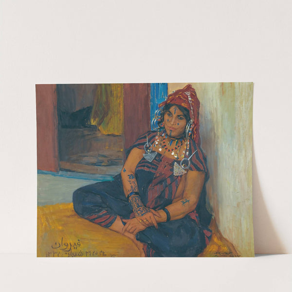 Moubaraka In Kairouan by Alexandre Roubtzoff