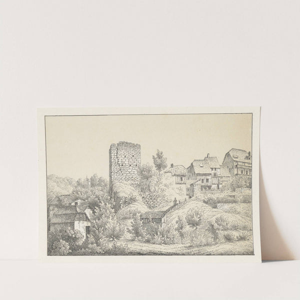 Moudon (1840-1844) by Johann Friedrich Wagner