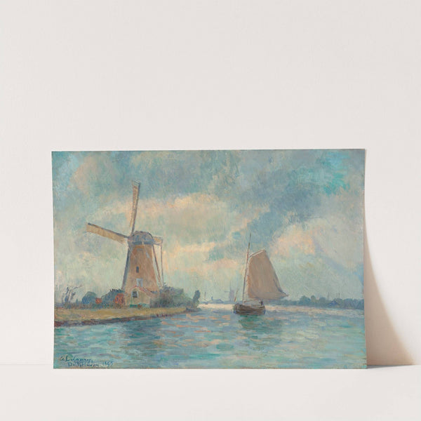 Moulin à Delft (1896) by Albert Lebourg