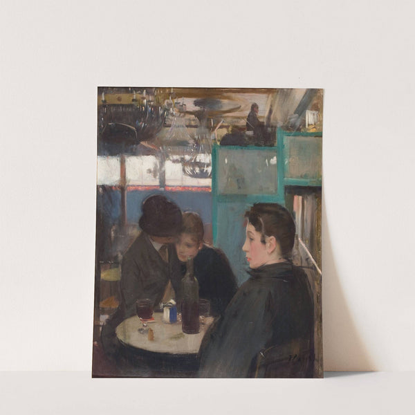 Moulin De La Galette Interior (1890-1891) by Ramón Casas