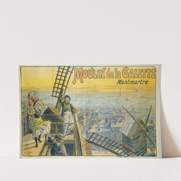 Moulin De La Galette Montmartre (1898) by Georges Redon