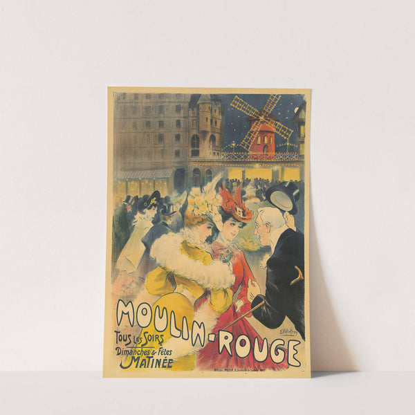 Moulin Rouge by E. Villefroy