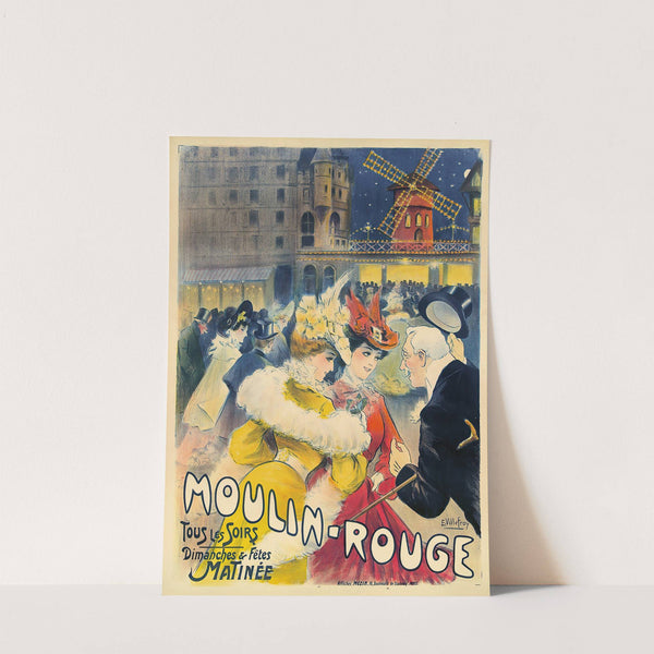 Moulin Rouge by E. Villefroy