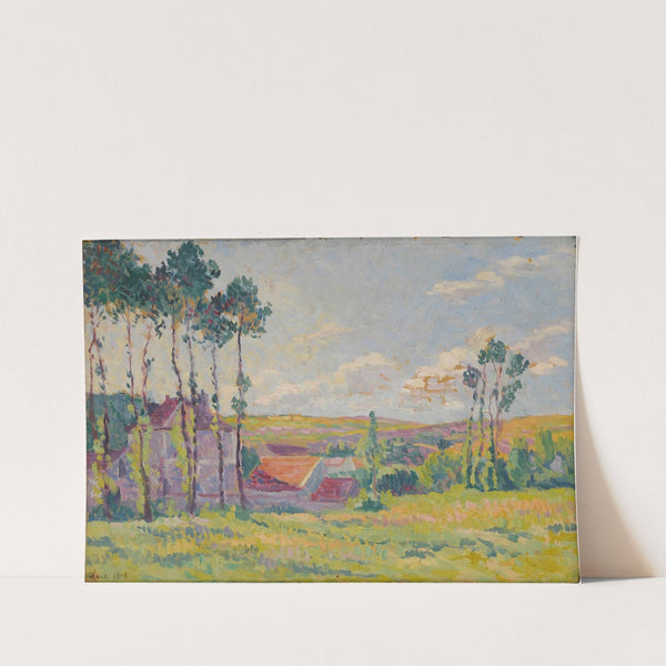 Moulineux, la teinderie (1903) by Maximilien Luce