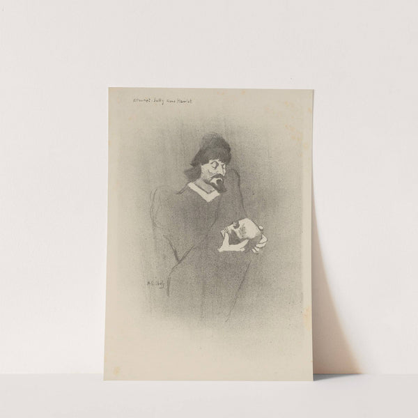 Mounet-Sully dans Hamlet (1893) by Henri-Gabriel Ibels