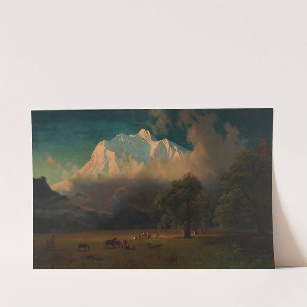 Mount Adams, Washington (1875) by Albert Bierstadt