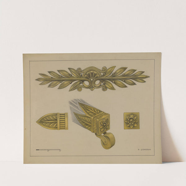 Mount and Cup Caster by Philip Johnson