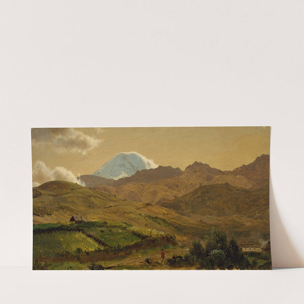 Mount Chimborazo, Ecuador (1857) by Frederic Edwin Church