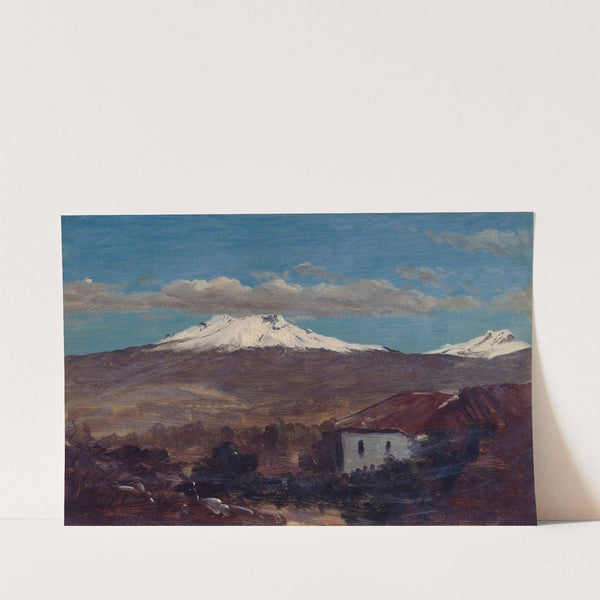 Mount Chimborazo Shown From Riobamba, Ecuador (1857) by Frederic Edwin Church