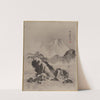 Mount Fuji (ca. 1887) by Kawanabe Kyōsai