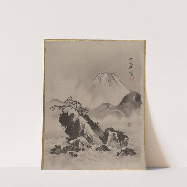 Mount Fuji (ca. 1887) by Kawanabe Kyōsai