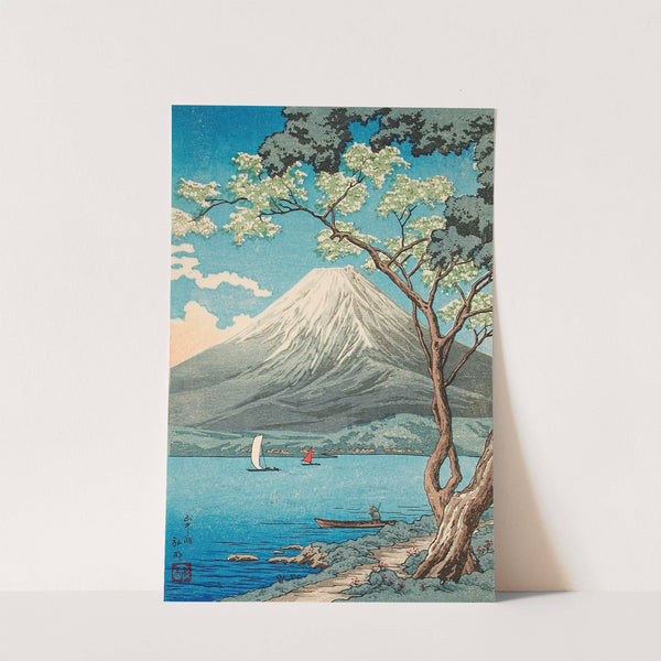 Mount Fuji from Lake Yamanaka (1936) by Takahashi Hiroaki