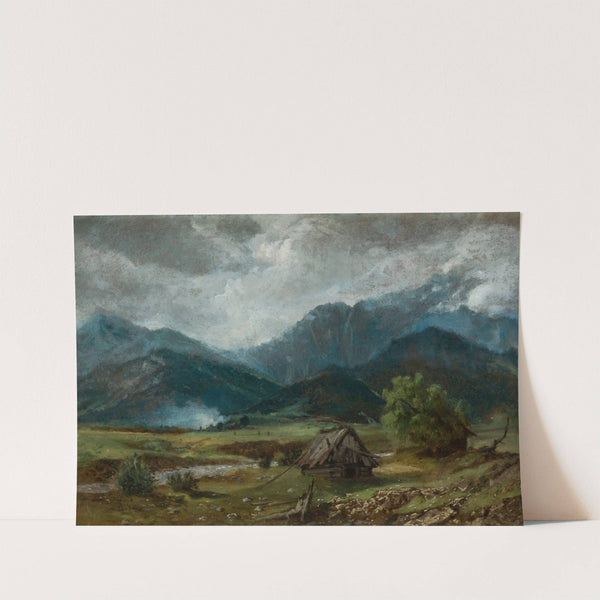 Mount Giewont (1870) by Aleksander Kotsis