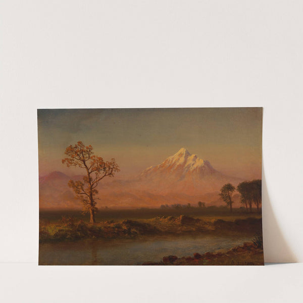 Mount Hood (circa 188) by Albert Bierstadt