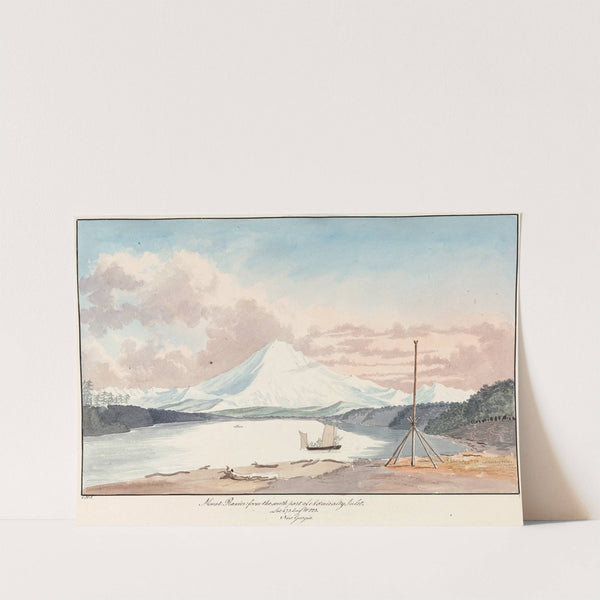 Mount Rainier from the South Part of Admiralty Inlet by Charles Hamilton Smith