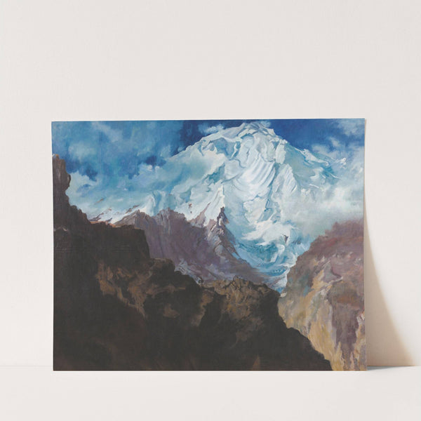 Mount Rakaposhi by Alexandre Jacovleff