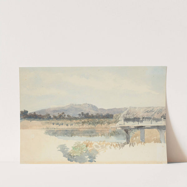 Mount Rochfort from the Buller by James Crowe Richmond