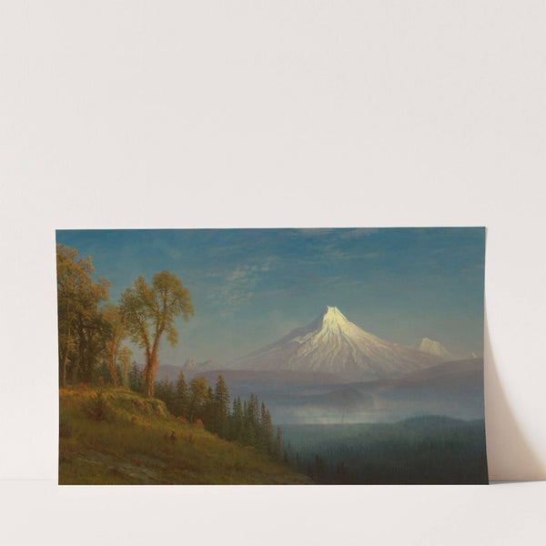 Mount St. Helens, Columbia River, Oregon (1889) by Albert Bierstadt