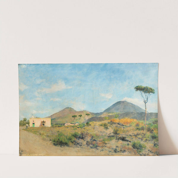 Mount Vesuvius (1887) by Émile Friant