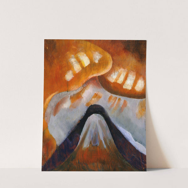 Mountain and Sky (circa 1925) by Arthur Dove