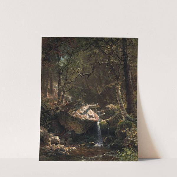 Mountain Brook (1863) by Albert Bierstadt