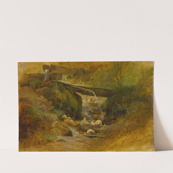 Mountain Creek by Friedrich Carl von Scheidlin