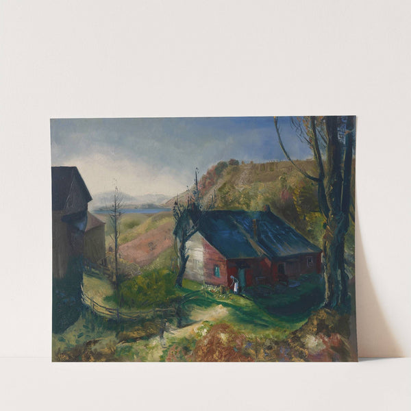Mountain Farm by George Wesley Bellows