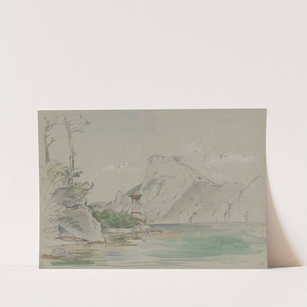 Mountain Lake (1863) by Jan Nowopacký