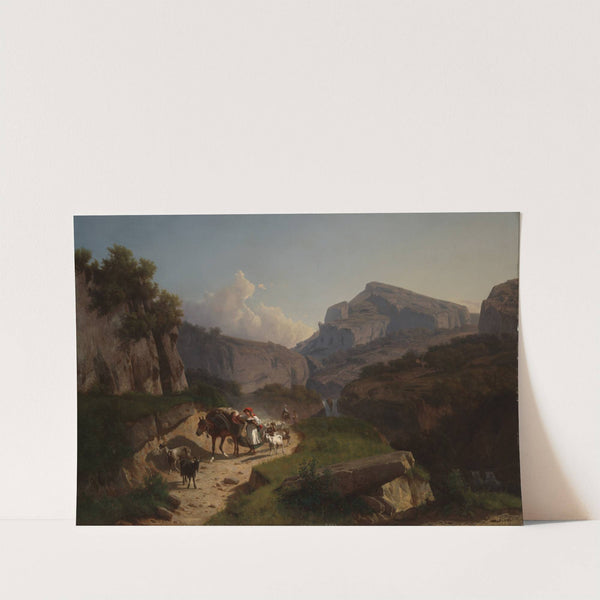 Mountain Landscape by András Markó