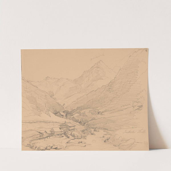 Mountain landscape by Józef Simmler