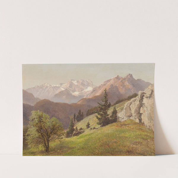 Mountain Landscape by Konrad Petrides