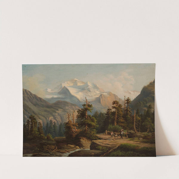 Mountain landscape by Feliks Brzozowski