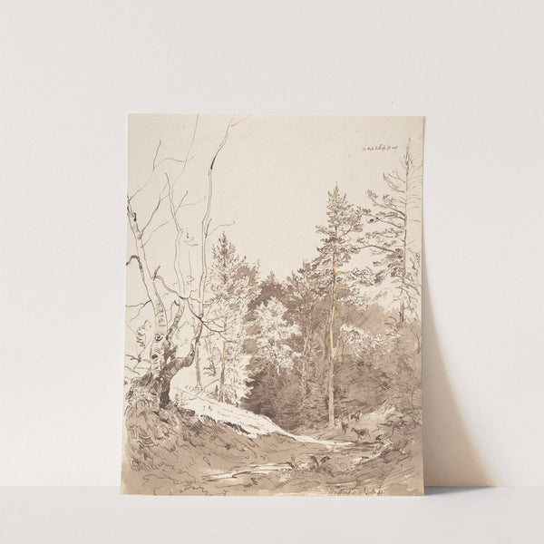 Mountain landscape by Carl Wagner