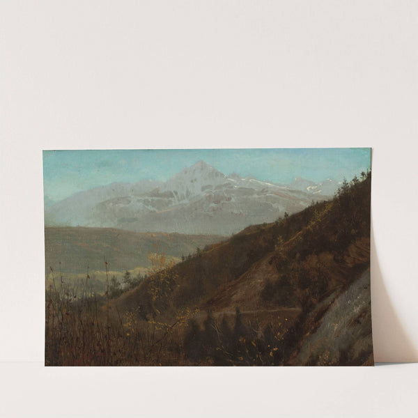 Mountain landscape (c. 1875-1912) by Lawrence Alma-Tadema
