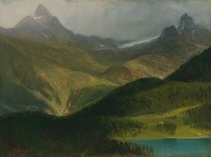 Mount Starr King, Yosemite (1866) — size preview