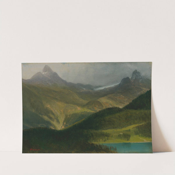 Mountain Landscape by Albert Bierstadt