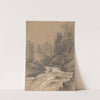 Mountain Landscape, Stream and Waterfall by William Hart