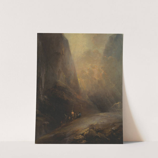 Mountain Landscape with Banditti by Elias Martin